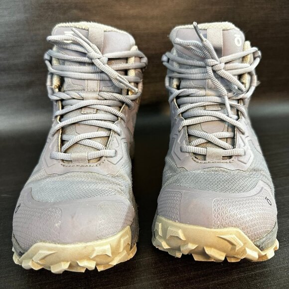 Oboz Katabatic Mid Women’s size‎ 6 Hiking Trail Running Grey Boots waterproof - Picture 4 of 10